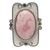 Rhodonite cocktail ring, 'Rose Aristocrat' - Rhodonite And Silver Cocktail Ring (image 2b) thumbail