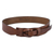 Leather belt, 'Timeless' - Hand Crafted Natural Brown Leather Belt from Peru