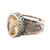 Men's citrine ring, 'Magnificent Glitter' - Men's 6-Carat Citrine Ring from India (image 2c) thumbail