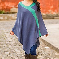 Knit poncho, Twilight