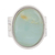 Opal single stone ring, 'Powerful Sweetness' - Opal and Sterling Silver Single Stone Ring from Peru (image 2d) thumbail