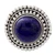 Lapis lazuli cocktail ring, 'Royal Sunset' - Artisan Crafted Lapis Lazuli and Sterling Silver Ring