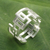 Sterling silver band ring, 'Open Windows' - Thai Artisan Crafted Sterling Silver Band Ring (image 2) thumbail