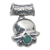 Emerald pendant, 'May's Lily of the Valley' - Hand Crafted Sterling Silver and Emerald Pendant