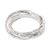 Sterling silver band rings, 'Denpasar Roads' (set of 3) - Set of 3 Interlinked Sterling Silver Rings from Bali thumbail