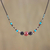 Multi-gemstone beaded necklace, 'Colors of the World' - Multi-Gemstone Beaded Necklace from Thailand (image 2) thumbail