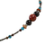 Multi-gemstone beaded necklace, 'Colors of the World' - Multi-Gemstone Beaded Necklace from Thailand (image 2c) thumbail