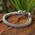 Men's sterling silver chain bracelet, 'Ode to Nagas' - Men's Sterling Silver Dragon Chain Bracelet (image 2b) thumbail