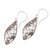 Sterling silver dangle earrings, 'Beautiful Twist' - Openwork Sterling Silver Dangle Earrings from Bali (image 2c) thumbail