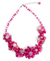 Rose quartz choker, 'Sweet Spirit' - Hand Crafted Floral Rose Quartz Choker Necklace