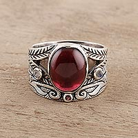 Multi-gemstone ring, 'Fiery Strength'