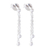 Sterling silver dangle earrings, 'Swinging Baubles' - Sterling Silver Bauble Dangle Earrings from Thailand