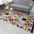 Wool area rug, 'Geometric Kaleidoscope' (5x8) - Multi-Color Geometric Motif Handwoven Wool Rug (5x8)