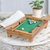 Wood mini billiards game, 'Best of Billiards' - Handmade 12-Inch Raintree Wood Billiards Game from Thailand thumbail