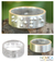 Sterling silver  band ring, 'Braille Hope' - Fair Trade Sterling Silver Band Ring thumbail