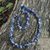 Sodalite beaded necklace, 'Light of Peace' - Artisan Crafted Sodalite Strand Necklace