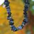 Sodalite beaded necklace, 'Light of Peace' - Artisan Crafted Sodalite Strand Necklace