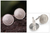 Silver filigree cufflinks, 'Starlit Moon' - Silver filigree cufflinks thumbail