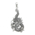 Sterling silver pendant, 'Dragon Splendor' - Sterling Silver Dragon Pendant