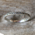 Marcasite band ring, 'Glistening Road' - Marcasite and Sterling Silver Band Ring from Thailand (image 2b) thumbail