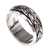 Sterling silver meditation spinner ring, 'Eternal Bond' - Hand Made Sterling Silver Spinner Meditation Ring from Bali thumbail