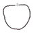 Labradorite and garnet beaded necklace, 'Orissa Harmony' - Labradorite and garnet beaded necklace