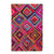 Recycled fabric Chindi rug, 'Vibrant Diamonds' - Artisan Made Colorful Indian Recycled Fabric Chindi Area Rug
