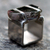 Tourmaline ring, 'Tantalizing' - Tourmaline and Stainless Steel Ring