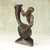 Wood sculpture, 'Man from the North' - Artisan Crafted Wood Sculpture