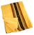 Überwurfdecke aus Alpaka-Mischgewebe - Gelb gestreifte handgewebte Decke aus Alpaka-Mischgewebe