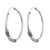 Sterling silver hoop earrings, 'Cool Rounds' - Gleaming Sterling Silver Hoop Earrings from Thailand thumbail