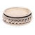 Sterling silver spinner ring, 'Shiny Rope' - Rope Pattern Sterling Silver Spinner Ring from India (image 2a) thumbail