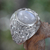 Men's rainbow moonstone ring, 'Lion's Charisma' - Men's Sterling Silver and Rainbow Moonstone Ring (image 2) thumbail