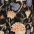 100% alpaca cardigan, 'Midnight Floral' - Floral Pattern Knit 100% Alpaca Cardigan from Peru