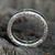 Men's sterling silver band ring, 'Forest' - Men's Unique Sterling Silver and Wood Band Ring thumbail