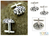 Sterling silver cufflinks, 'Puzzle' - Modern Sterling Silver Cufflinks
