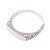 Sterling silver band ring, 'Intaglio Beauty' - Curl Pattern Sterling Silver Band Ring from Bali (image 2d) thumbail