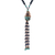 Multi-gemstone beaded pendant necklace, 'Majestic Universe' - Multi-Gem Beaded Pendant Necklace in Blue from Thailand thumbail