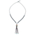 Multi-gemstone beaded pendant necklace, 'Majestic Universe' - Multi-Gem Beaded Pendant Necklace in Blue from Thailand (image 2c) thumbail