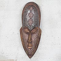Ghanaian wood mask, 'Successor'