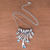 Blue topaz pendant necklace, 'Angels' Tears' - Teardrop Blue Topaz Pendant Necklace from Bali