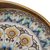 Reverse-painted glass tray, 'Blue Andean Mandala' - Andean Sunflower Theme Reverse-Painted Glass Tray (image 2e) thumbail