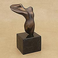 Escultura de bronce, 'Mujer III' - Escultura de bronce