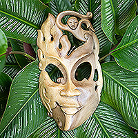 Máscara de madera, 'Expresiones' - Máscara de madera