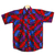 Baumwollhemd für Herren - Herren-Baumwollhemd mit geometrischem Motiv aus Ghana