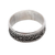 Sterling silver band ring, 'Lassoed Vines' - Vine Pattern Sterling Silver Band Ring from Bali (image 2d) thumbail