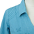 Cotton blouse, 'Lily of the Incas in Turquoise' - Turquoise Cotton Button-Up Blouse (image 2e) thumbail
