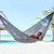 Hammock, 'Ocean Waves' (double) - Mayan Rope Style Double Nylon Handmade Hammock Mexico