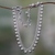 Sterling silver chain necklace, 'Island Dew' - Sterling Silver Chain Necklace