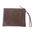 Leather handbag, 'Espresso Simplicity' - Simple Leather Handbag in Espresso from Java